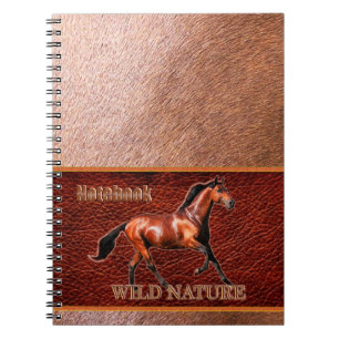 WILD NATURE - HORSE Design Collection Notizblock