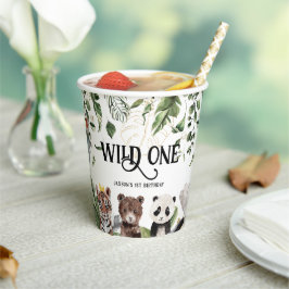 Wild One 1. Geburtstag | King of Things Crown Pappbecher