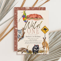 Wild One australische Tiere 1. Geburtstag