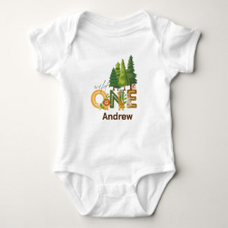 Wild One Baby Bodysuit Baby Strampler