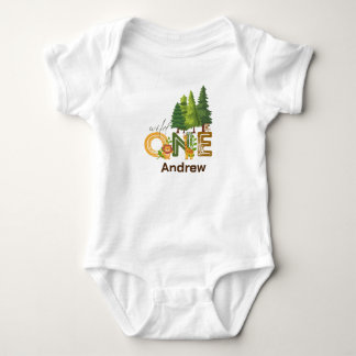 Wild One Baby Bodysuit Strampler