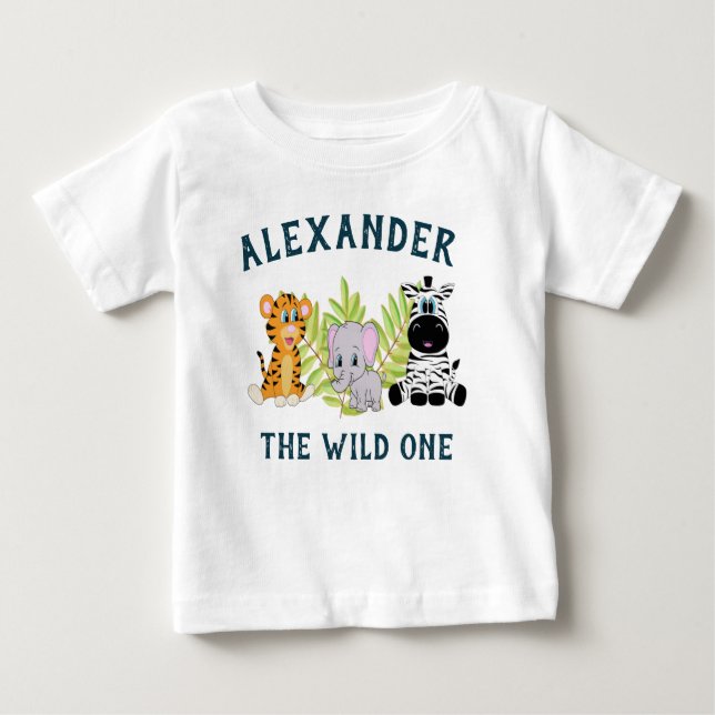 Wild One Baby Boy Tshirt (Vorderseite)