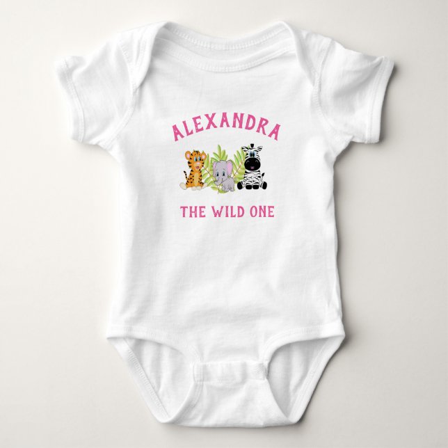 Wild One Baby Strampler (Vorderseite)