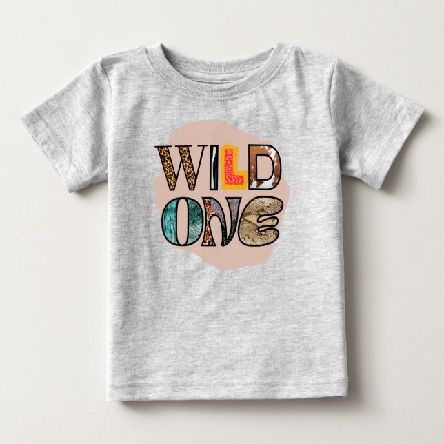 Wild One Baby T-shirt (Vorderseite)