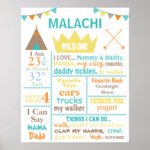 Wild One Birthday Sign