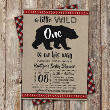 Wild One Boys Baby Shower