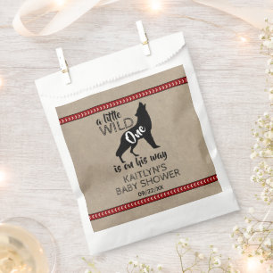 Wild One Boys Baby Shower Geschenktütchen