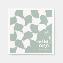 Wild One Dapper Duck 1. Geburtstag Salbeigrün