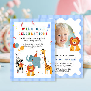 Wild One - Einladung zum ersten Geburtstag