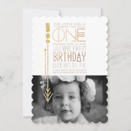 Wild One | Einladung zum Foto zum ersten Geburtsta