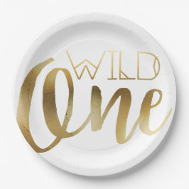 Wild One | Erste Geburtstagspartei Pappteller