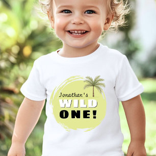 Wild One Erstes Geburtstags-T-Shirt Baby T-shirt