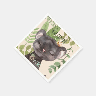 Wild One Jungle Animals Safari 1. Geburtstag Serviette