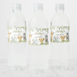 Wild One Jungle Safari Baby Dusche