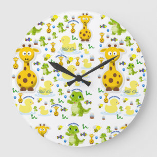 Wild One - Kinderuhr zum ersten Geburtstag, Große Wanduhr