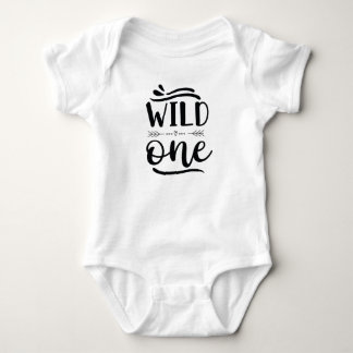 "Wild One" lustiger Babybodysuit Baby Strampler