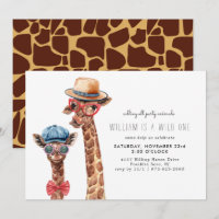 Wild One | Moderne Einladung von Party