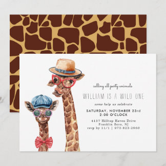 Wild One | Moderne Einladung von Party