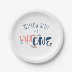 Wild One Pappteller