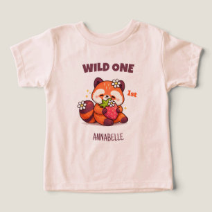 Wild One Roter Panda Erster Geburtstag