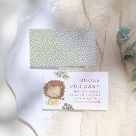 Wild One Safari Animals Boy Baby Shower Begleitkarte