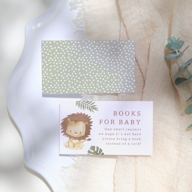 Wild One Safari Animals Boy Baby Shower Begleitkarte (Von Creator hochgeladen)