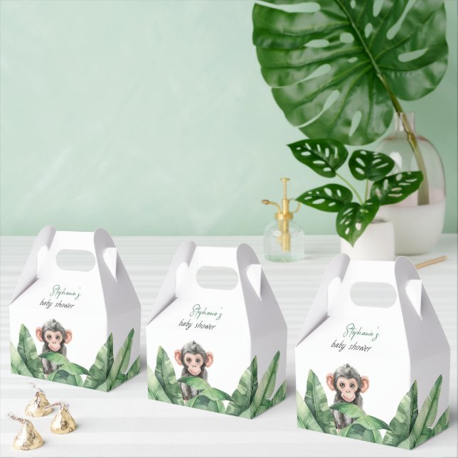 Wild One Safari Animals Danke Kinderdusche Geschenkschachtel (Zahlreiche)