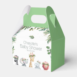 Wild One Safari Jungle Baby Duwer Fevor Box Geschenkschachtel