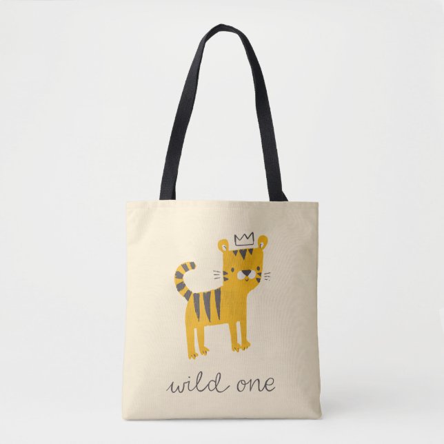 Wild One Tiger Cat Tasche (Vorderseite)