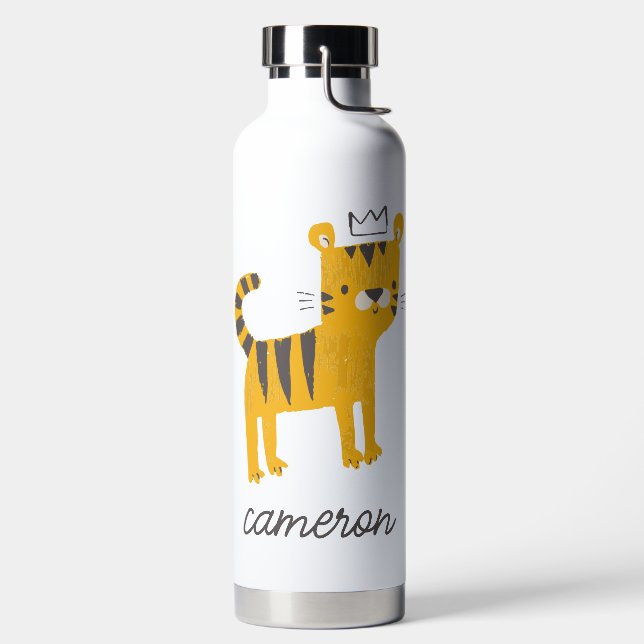 Wild One Tiger Cat Trinkflasche (links)
