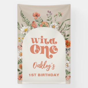 Wild One Wildblume Banner