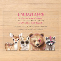 Wild One Woodland Animals Festival Kinderdusche
