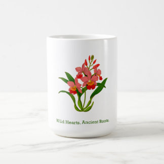 Wild Orchid Bloom Kaffeetasse