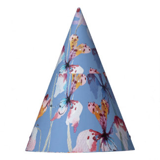 Wild Orchid Elegante: Watercolor Luxus Partyhütchen