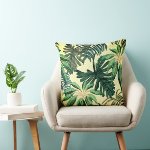 Wild Palm Blätter Kissen