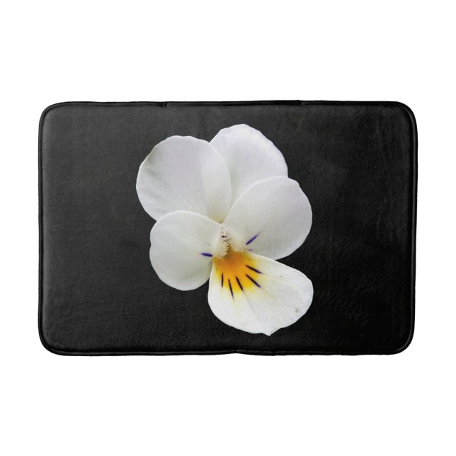 Wild Pansy Bath Mat Badematte (Vorderseite)