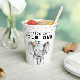 Wild Party Animal Birthday Party Paper Cup Pappbecher