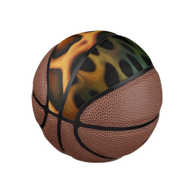 Wild Patterns Mini Basketball (angewinkelt)