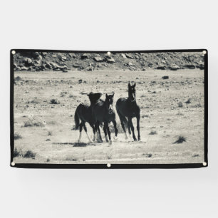 WILD PFERDE VON UTAH BANNER MIT WAHLMASSNAHMEN