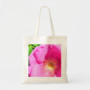 Wild Pink Rose Foto Vertrauen in die Lord Bible Ve Tragetasche