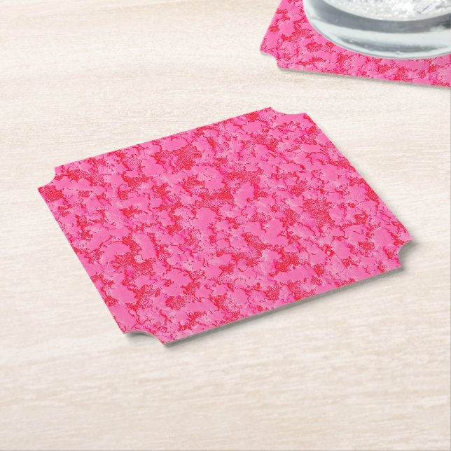 Wild Pink Untersetzer (angewinkelt)