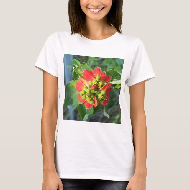 Wild Poinsettia T-Shirt (Vorderseite)