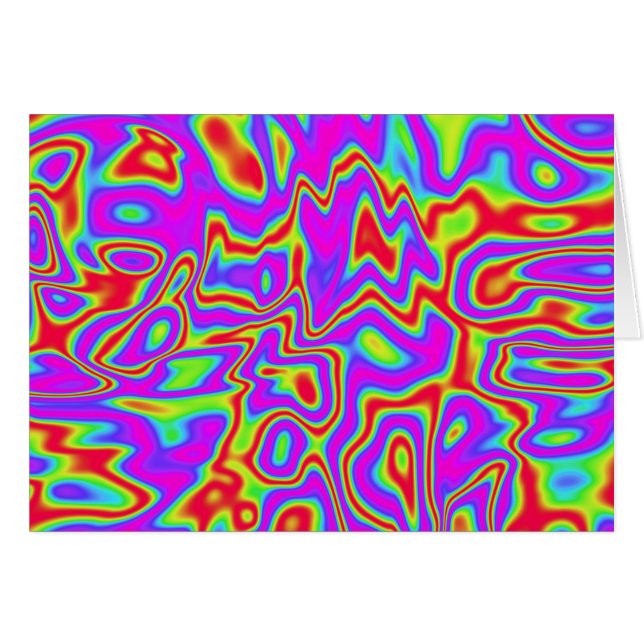 Wild Psychedelic Liquid Colors (Vorderseite (Horizontal))