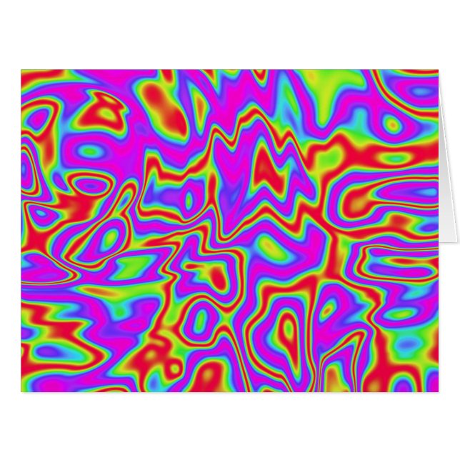 Wild Psychedelic Liquid Colors (Vorderseite (Horizontal))