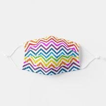 Wild-Rainbow-Zickzack Muster