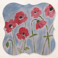 Wild Red Poppies