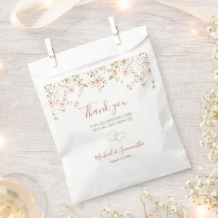 Wild Rose Country Hochzeit Geschenktütchen