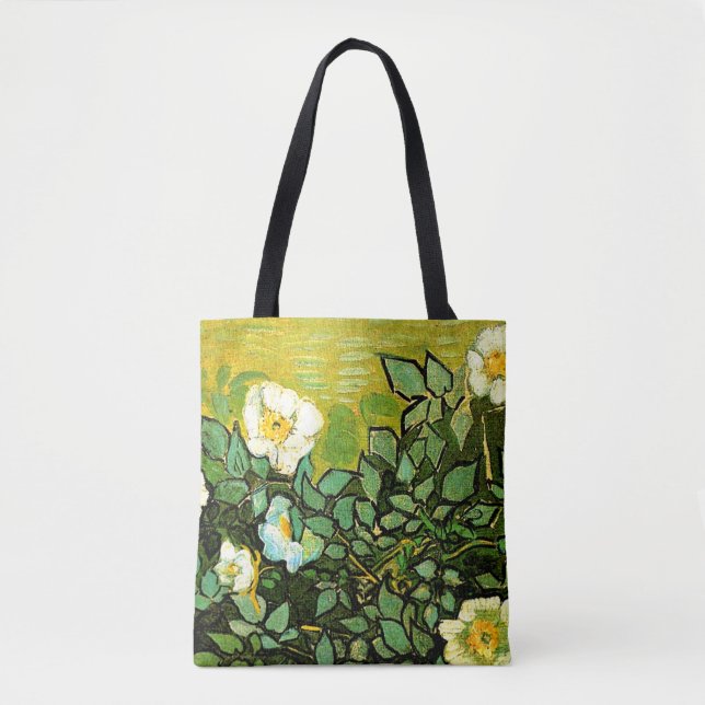 Wild Roses, famous painting by Van Gogh Tasche (Vorderseite)