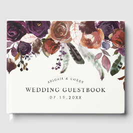 Wild Royal Bloom | Hochzeit Gästebuch