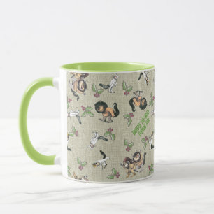 Wild Rumpus Holiday Pattern Tasse